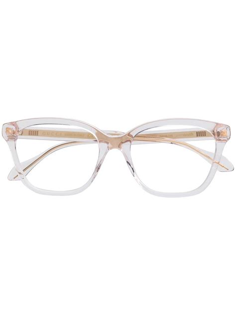 who makes gucci frames|gucci clear lens glasses.